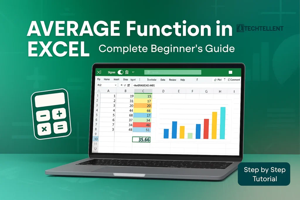 AVERAGE function in Excel formula with examples