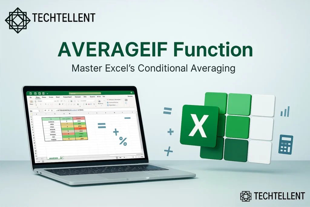 AVERAGEIF function in Excel formula with examples