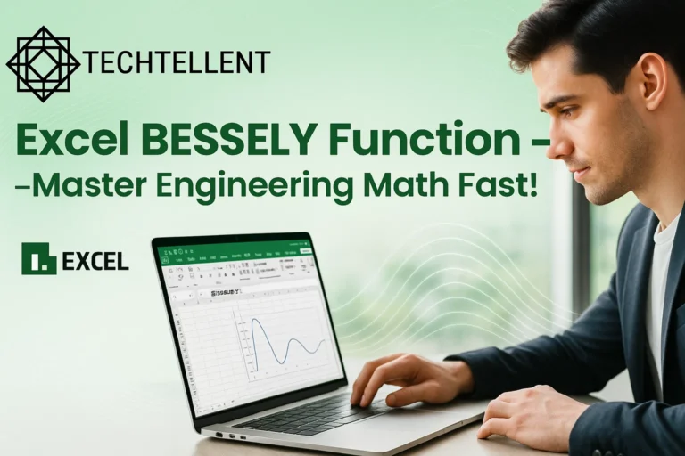 BESSELY function in Excel with formula and example