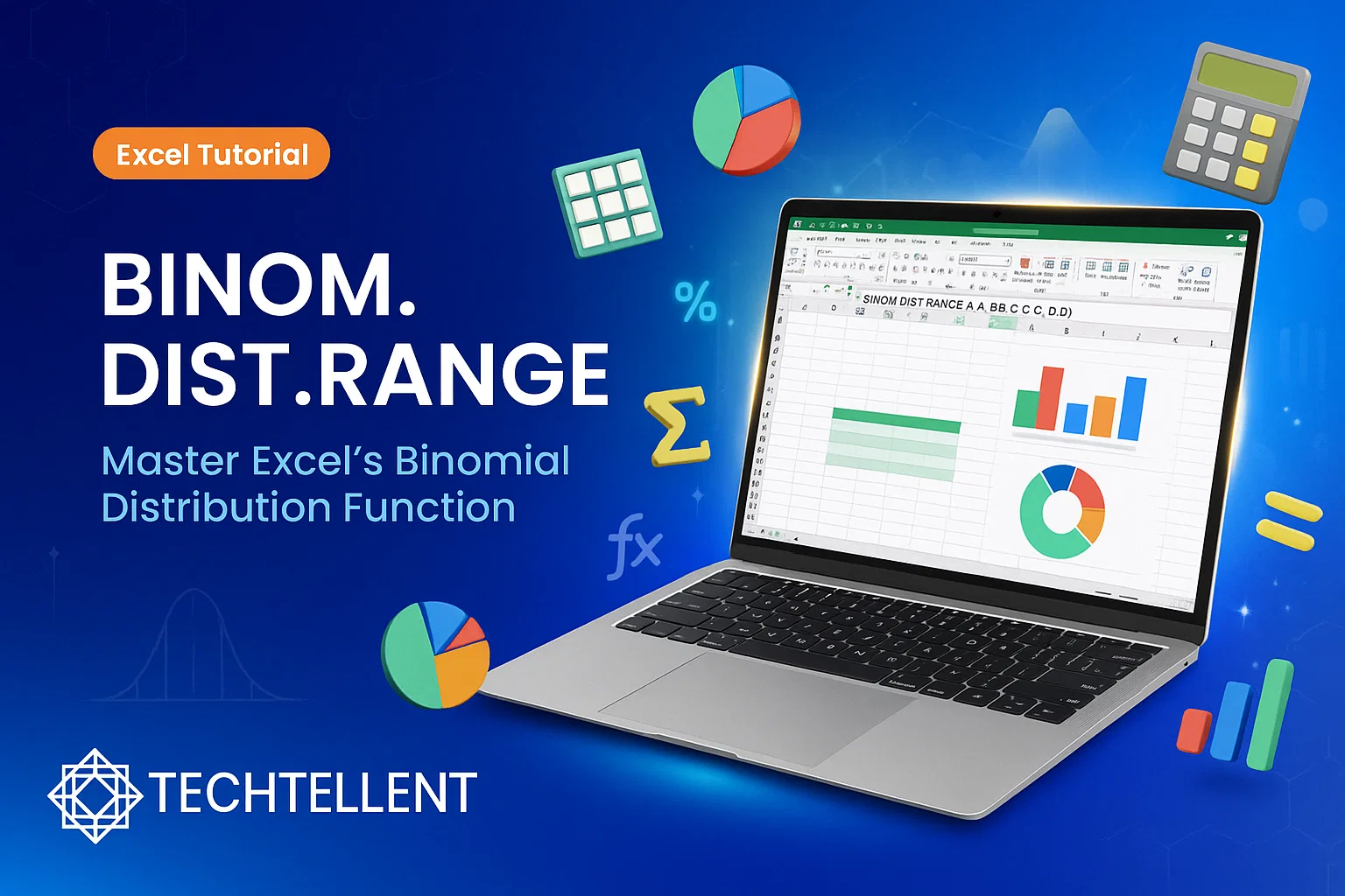 BINOM.DIST.RANGE Excel Function Formula and Example